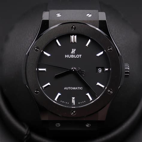 hublot classic fusion black magic price|hublot classic fusion titanium price.